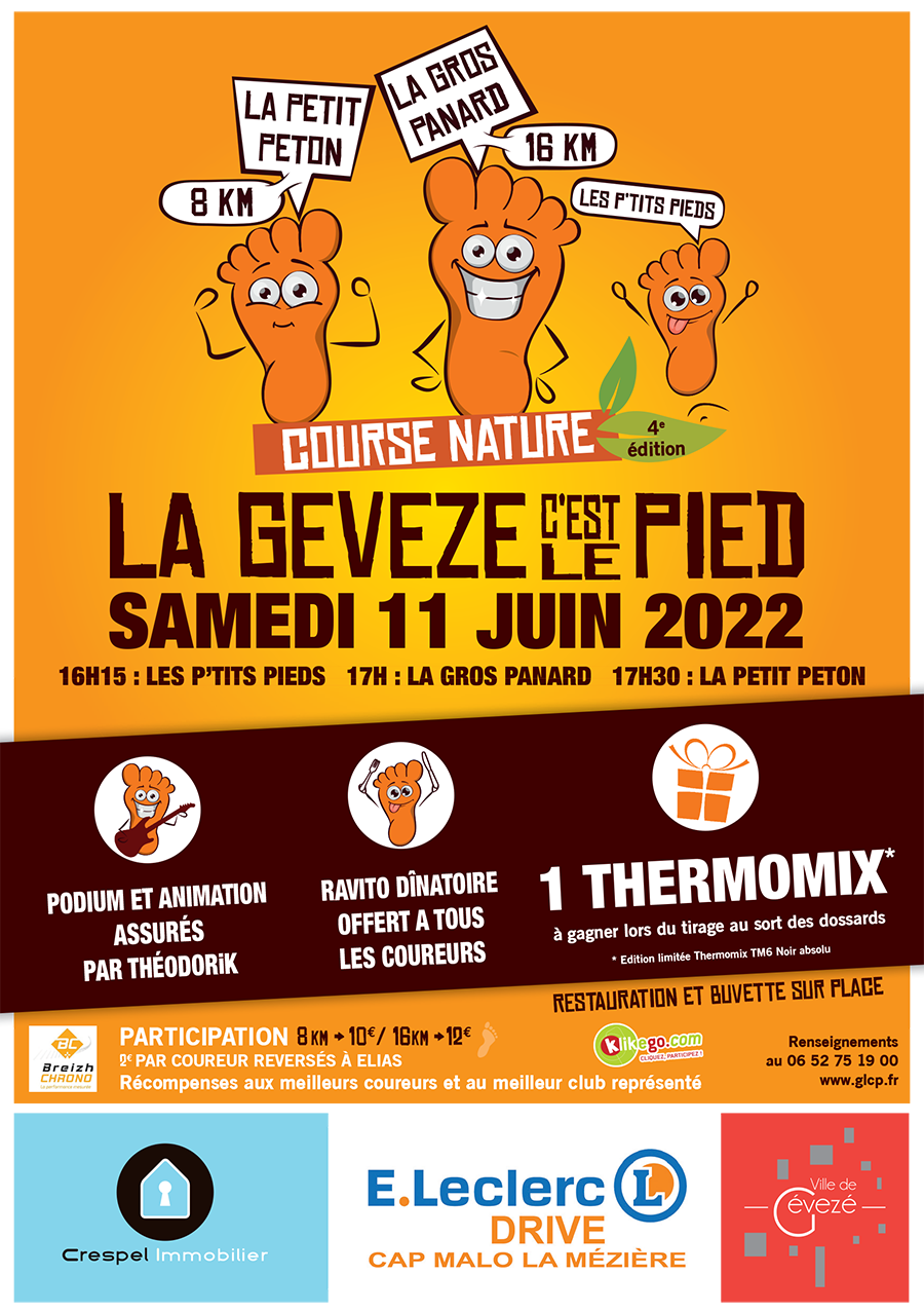 Course Gévezé c'est le pied